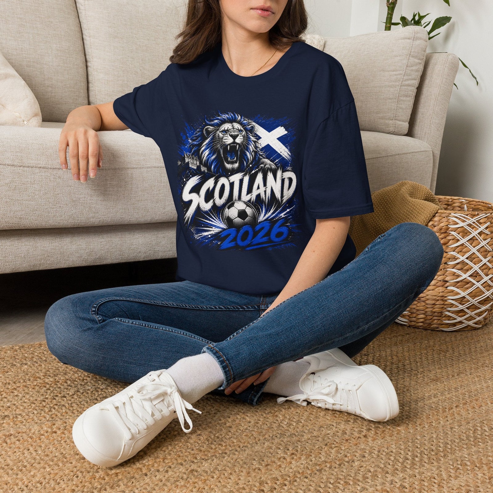 Scotland 2026 World Cup Graphic T‑Shirt - soccer fan t-shirt | GoalRush Studio
