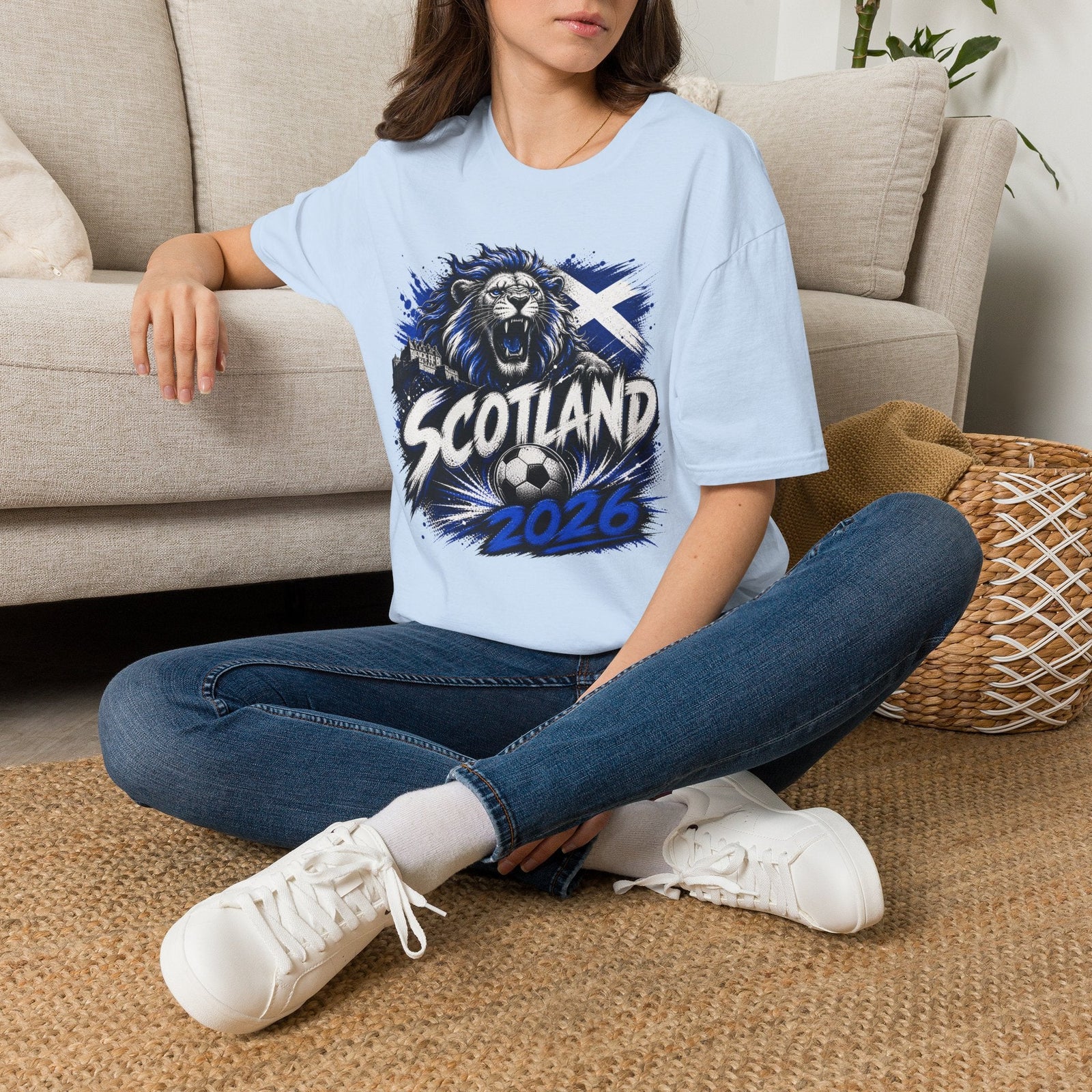 Scotland 2026 World Cup Graphic T‑Shirt - soccer fan t-shirt | GoalRush Studio