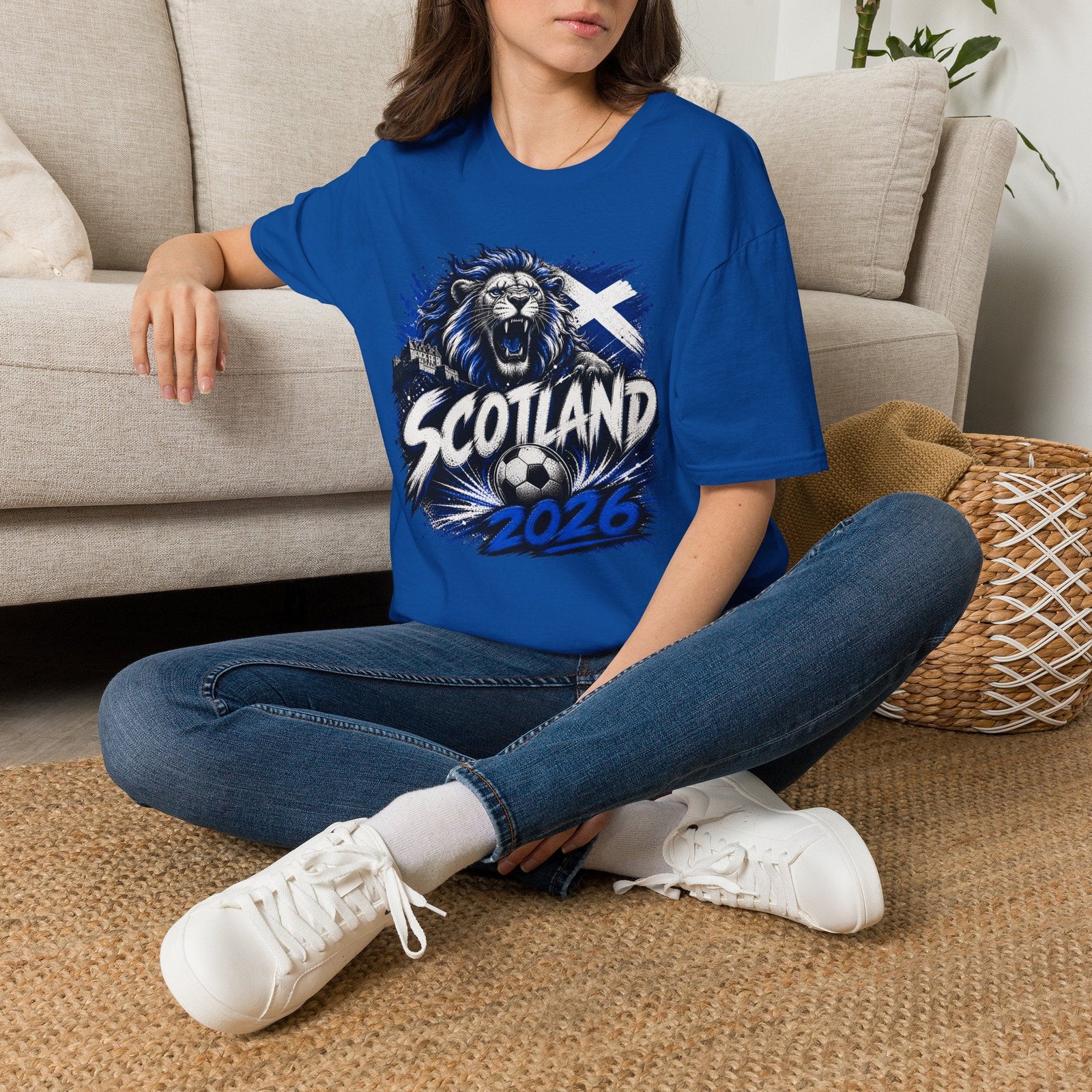 Scotland 2026 World Cup Graphic T‑Shirt - soccer fan t-shirt | GoalRush Studio