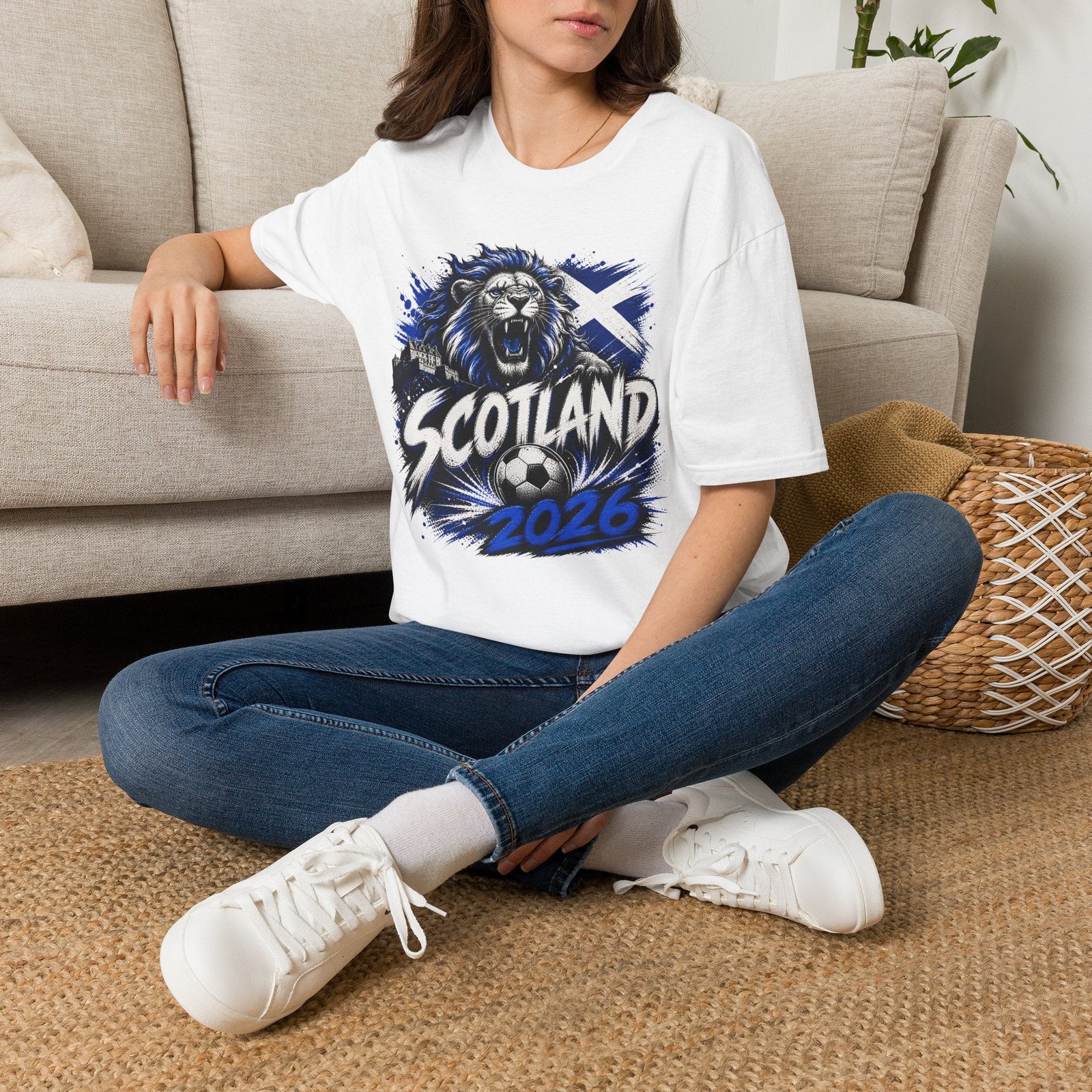 Scotland 2026 World Cup Graphic T‑Shirt - soccer fan t-shirt | GoalRush Studio