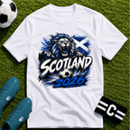 Scotland 2026 World Cup Graphic T‑Shirt - soccer fan t-shirt | GoalRush Studio
