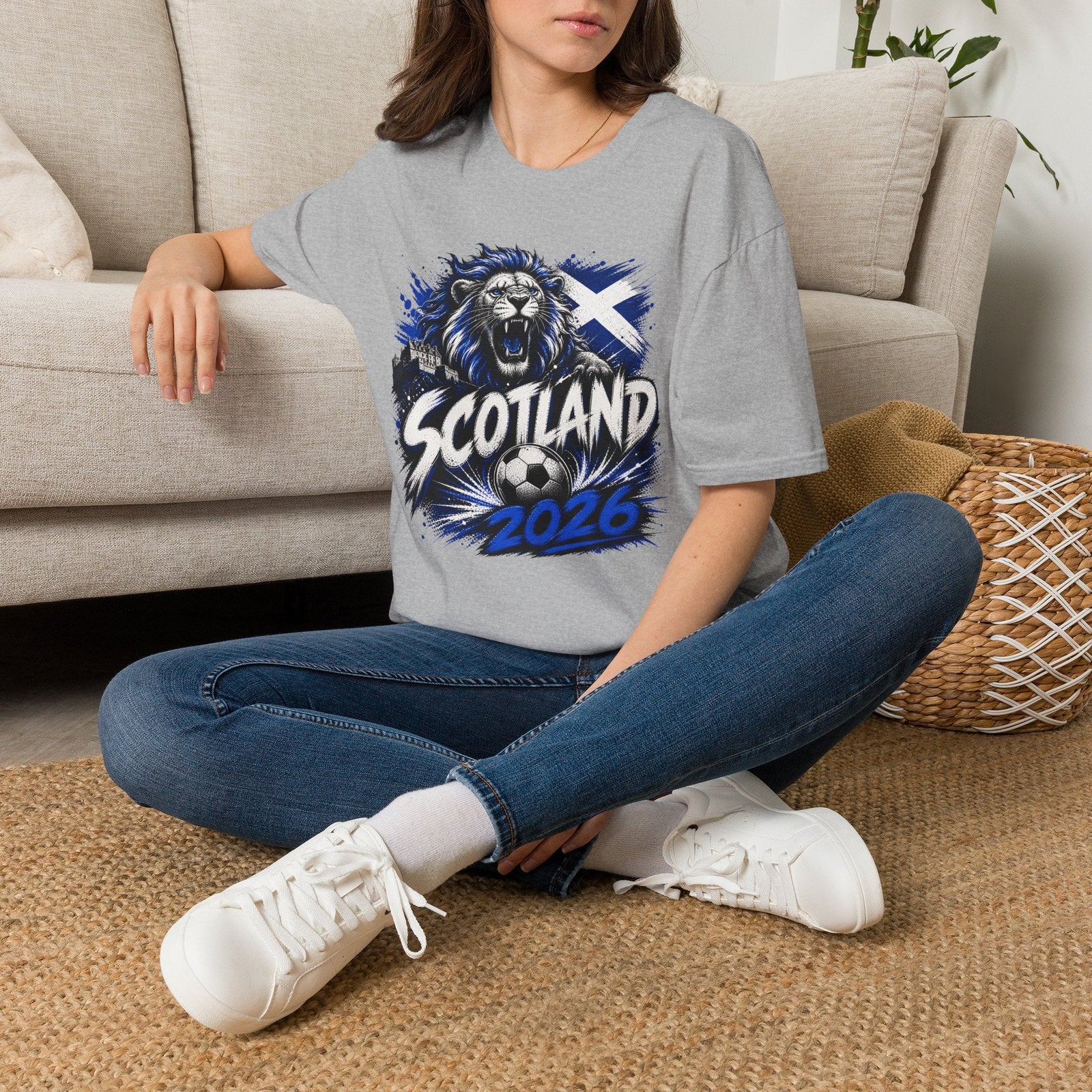 Scotland 2026 World Cup Graphic T‑Shirt - soccer fan t-shirt | GoalRush Studio