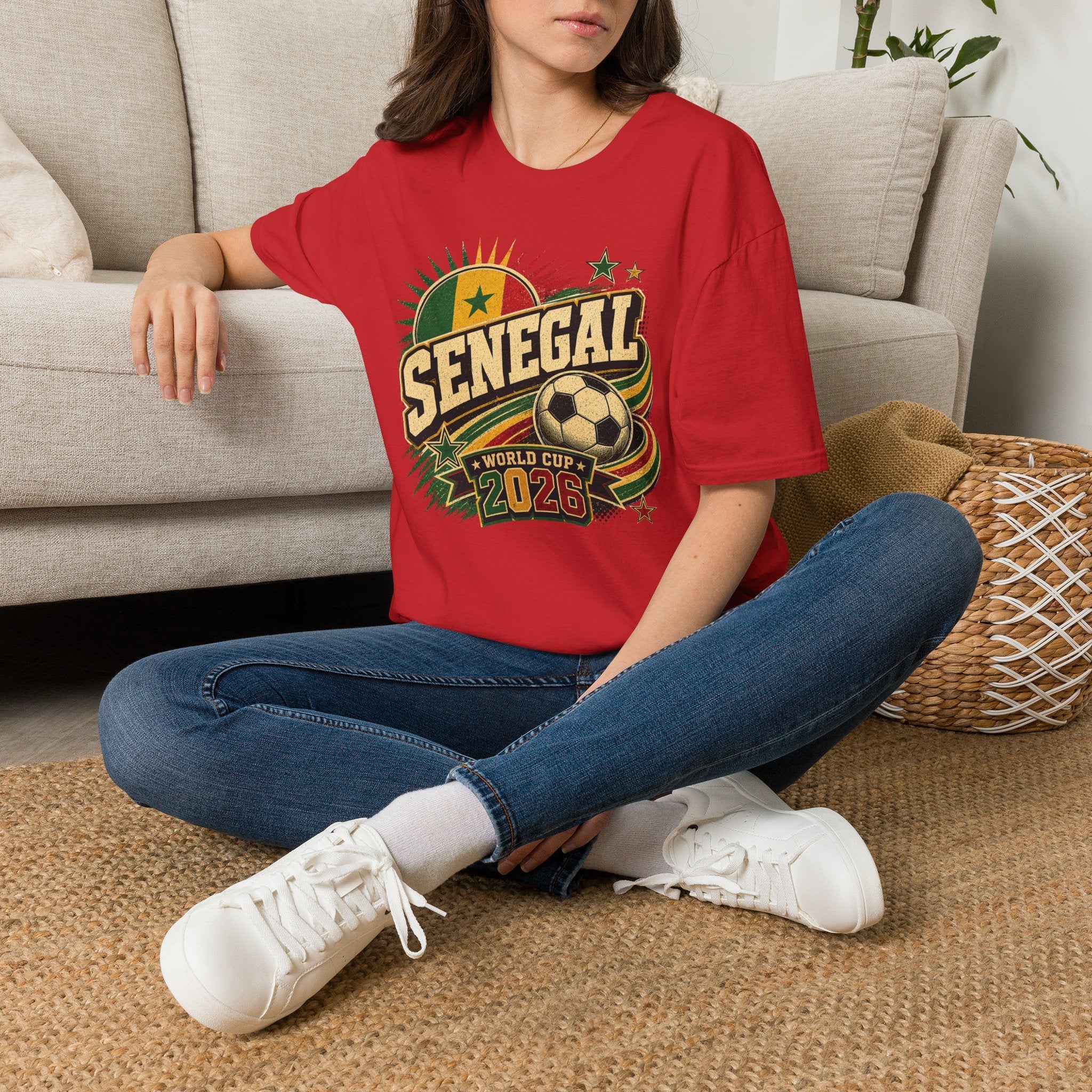 Senegal 2026 World Cup 2026 Retro T-Shirt - soccer fan t-shirt | GoalRush Studio