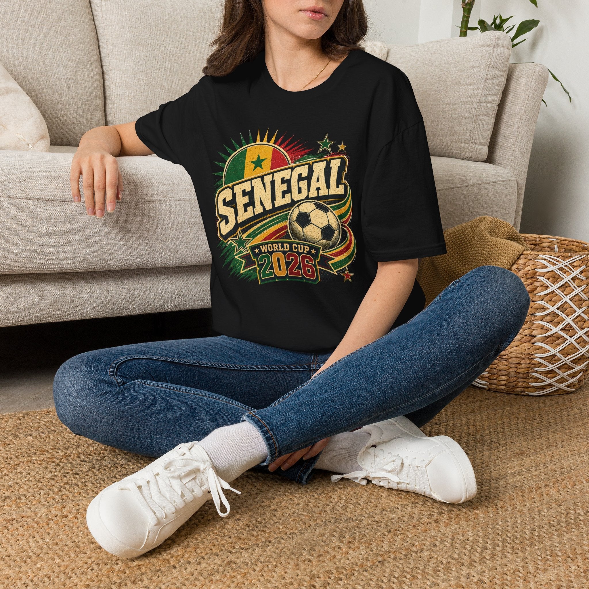 Senegal 2026 World Cup 2026 Retro T-Shirt - soccer fan t-shirt | GoalRush Studio