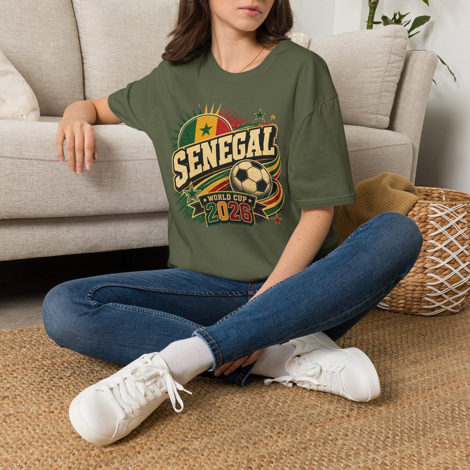 Senegal 2026 World Cup 2026 Retro T-Shirt - soccer fan t-shirt | GoalRush Studio