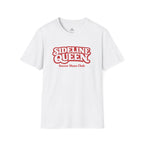 Sideline Queen Soccer Mum Club T-Shirt - soccer fan t-shirt | GoalRush Studio