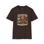 Sloth Football T-Shirt "Fast In My Head, Slow On The Field" - soccer fan t-shirt | GoalRush Studio