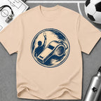 Soccer Ball Referee and Whistle T-Shirt - soccer fan t-shirt | GoalRush Studio