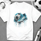 Soccer Boot Drip Graphic T-Shirt - soccer fan t-shirt | GoalRush Studio