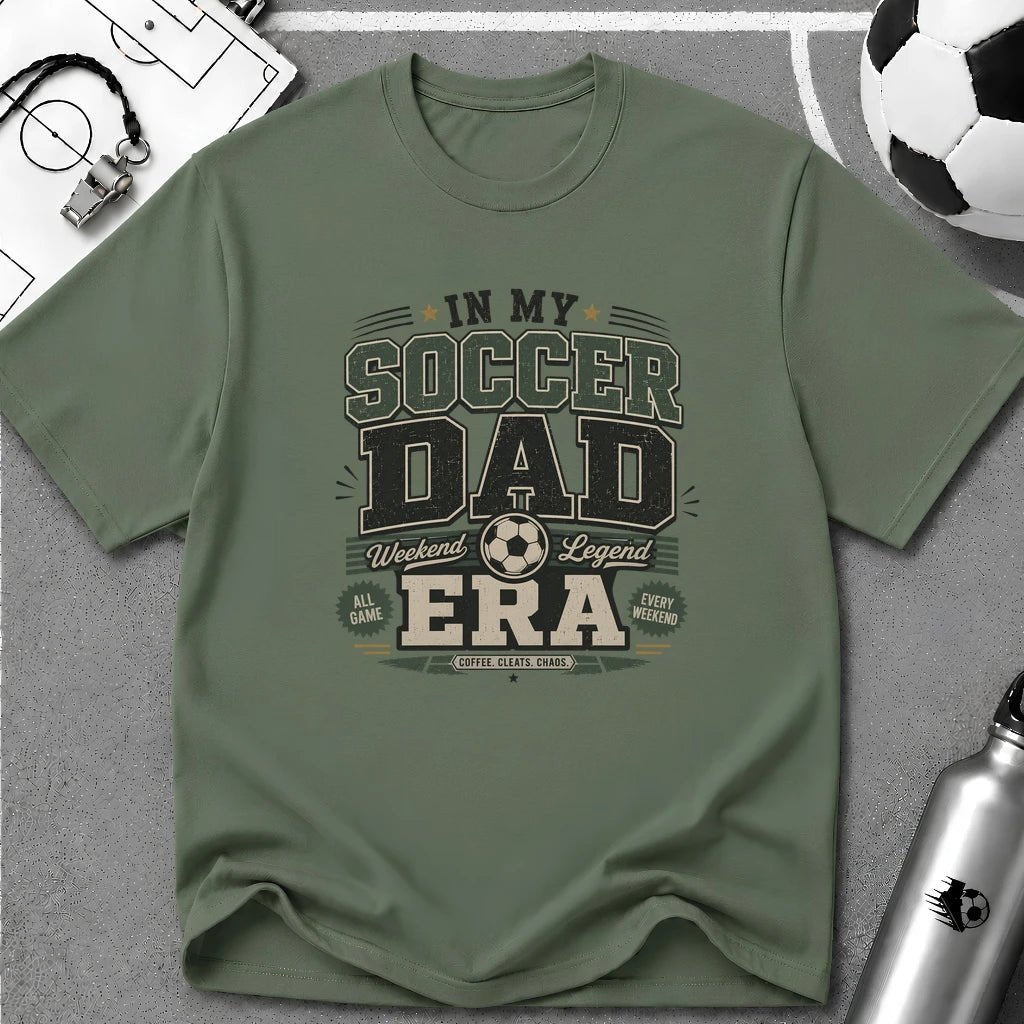 Soccer Dad Era T-Shirt - soccer fan t-shirt | GoalRush Studio