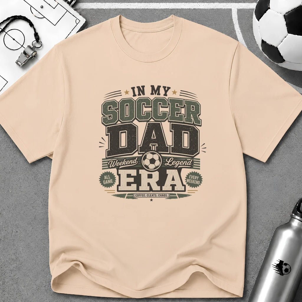 Soccer Dad Era T-Shirt - soccer fan t-shirt | GoalRush Studio