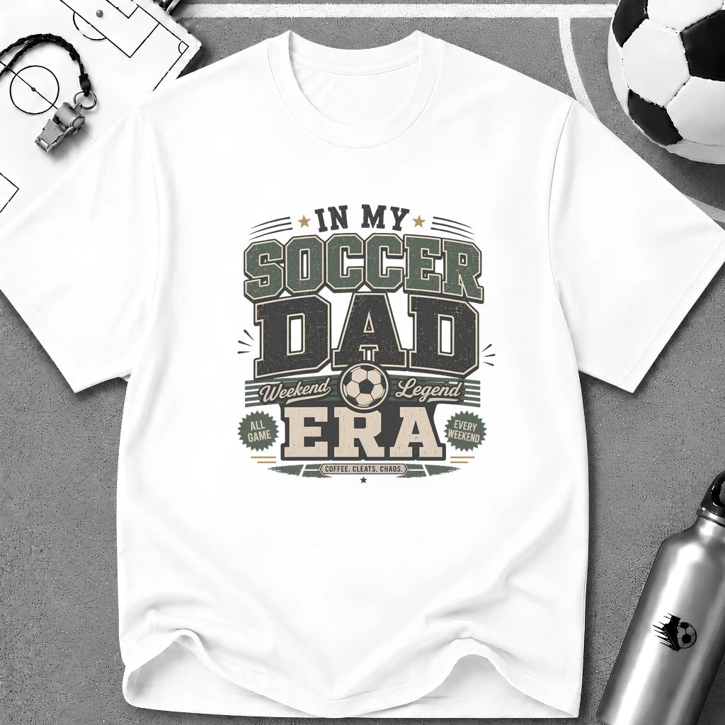 Soccer Dad Era T-Shirt - soccer fan t-shirt | GoalRush Studio
