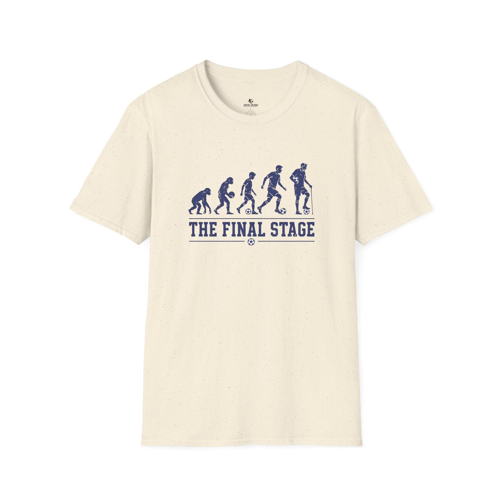 Soccer Evolution 'The Final Stage' T-Shirt - soccer fan t-shirt | GoalRush Studio