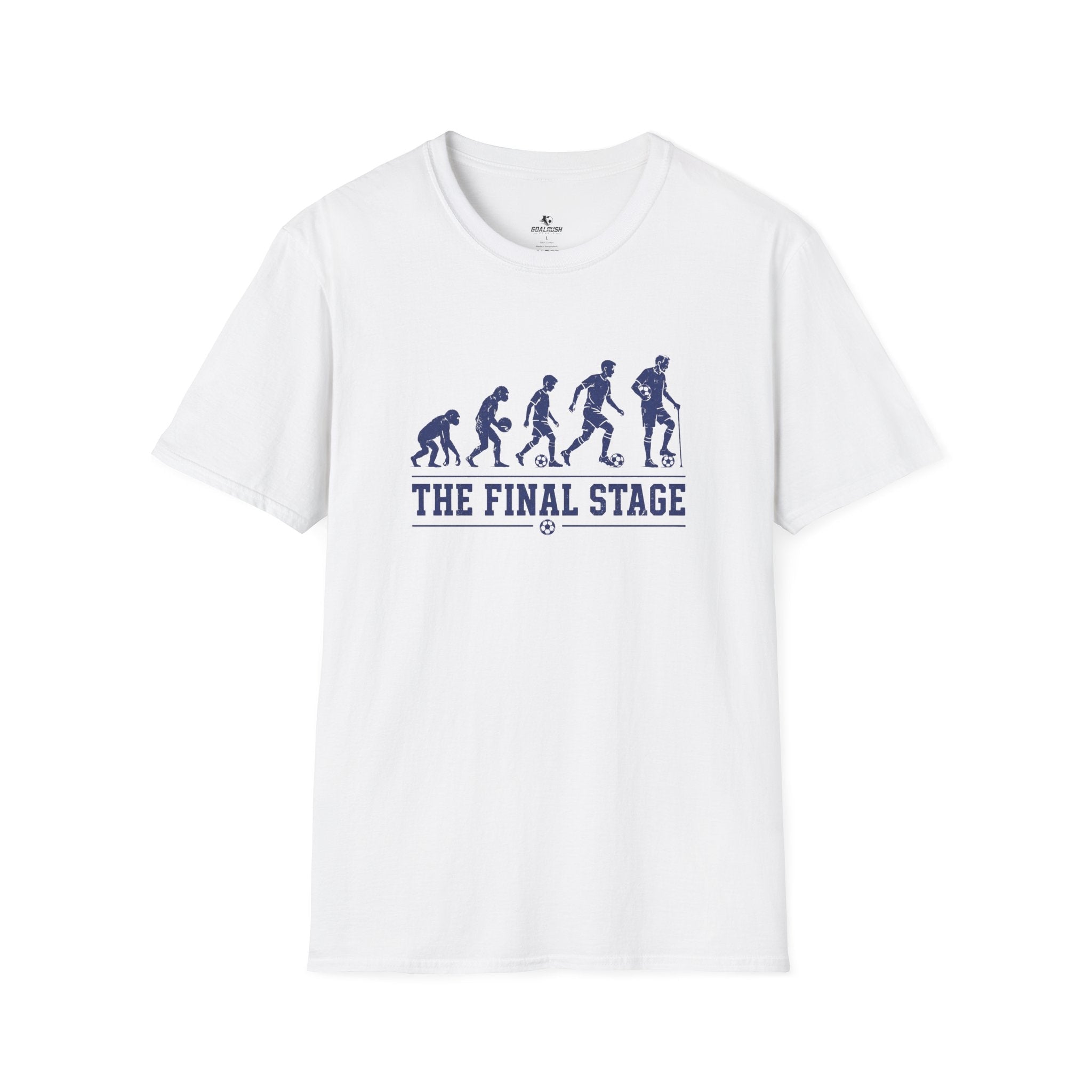 Soccer Evolution 'The Final Stage' T-Shirt - soccer fan t-shirt | GoalRush Studio