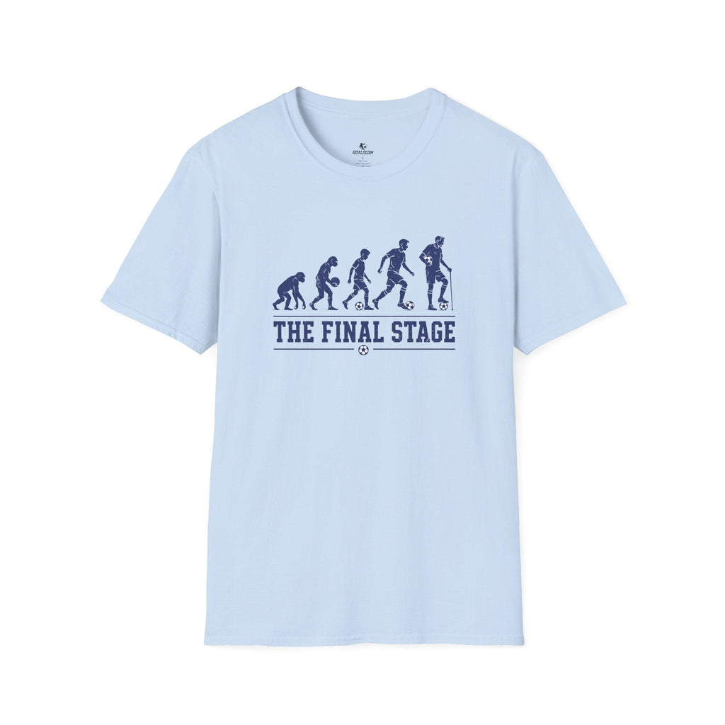 Soccer Evolution 'The Final Stage' T-Shirt - soccer fan t-shirt | GoalRush Studio
