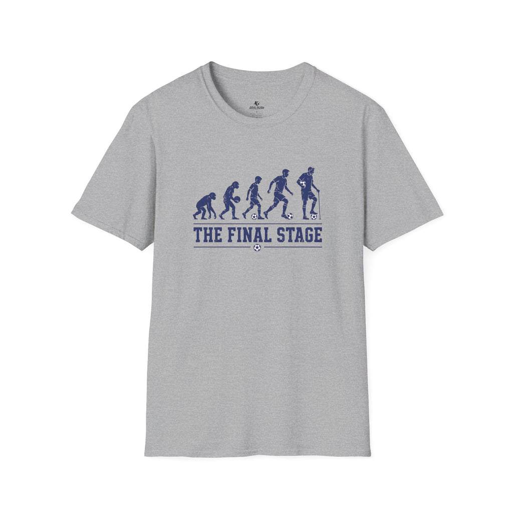 Soccer Evolution 'The Final Stage' T-Shirt - soccer fan t-shirt | GoalRush Studio