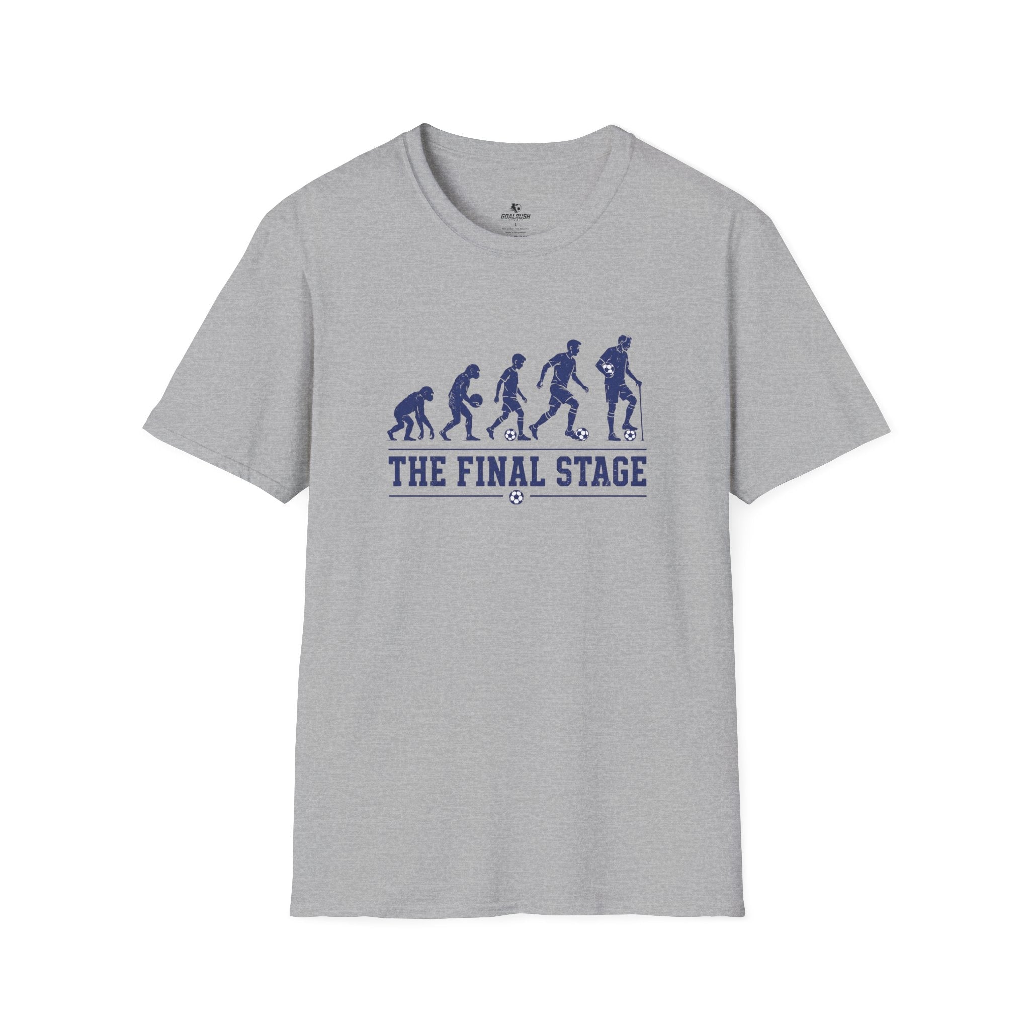 Soccer Evolution 'The Final Stage' T-Shirt - soccer fan t-shirt | GoalRush Studio