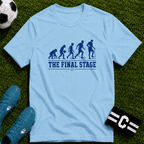 Soccer Evolution 'The Final Stage' T-Shirt - soccer fan t-shirt | GoalRush Studio
