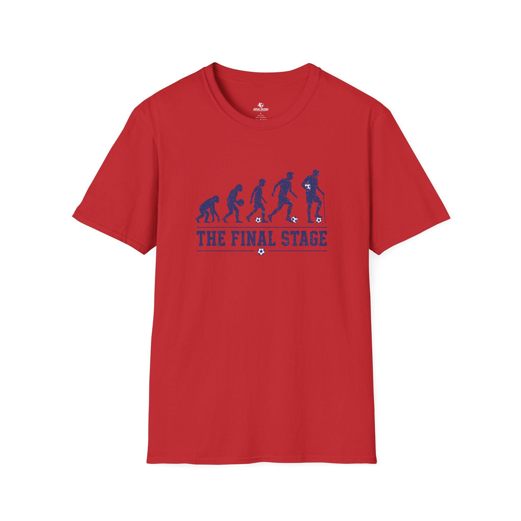 Soccer Evolution 'The Final Stage' T-Shirt - soccer fan t-shirt | GoalRush Studio