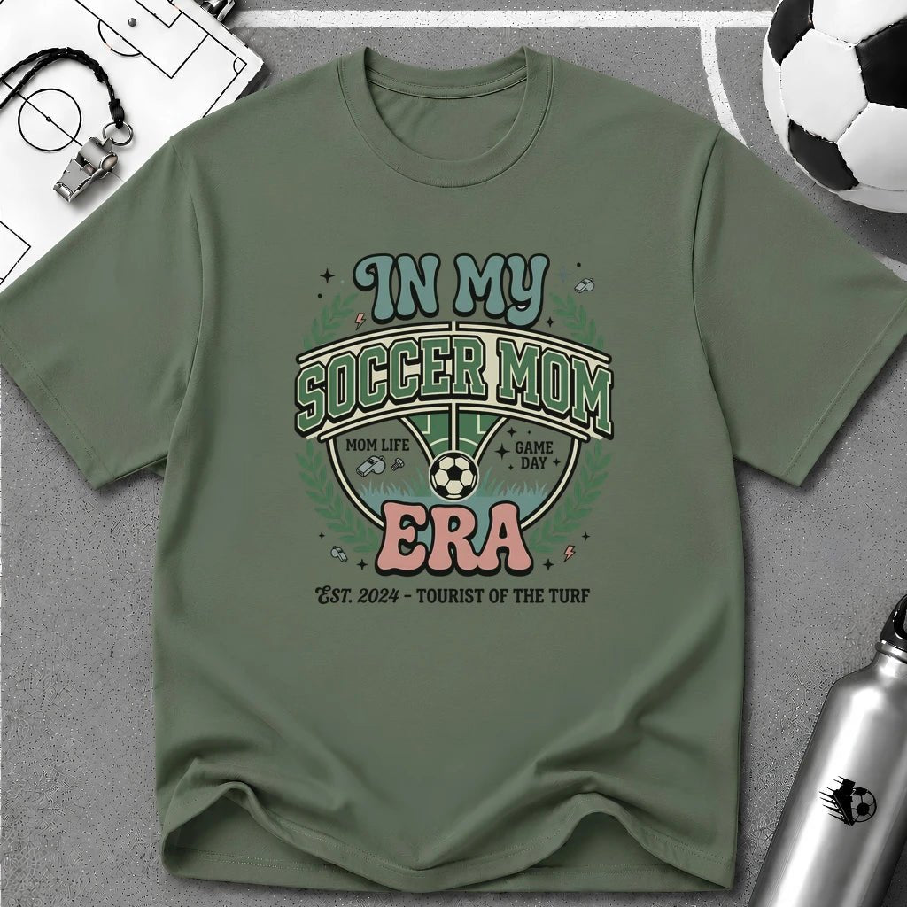 Soccer Mom Era T-Shirt - soccer fan t-shirt | GoalRush Studio