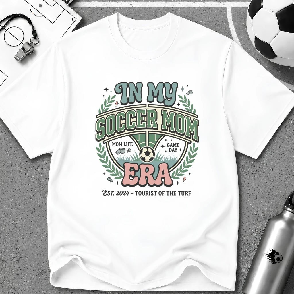 Soccer Mom Era T-Shirt - soccer fan t-shirt | GoalRush Studio