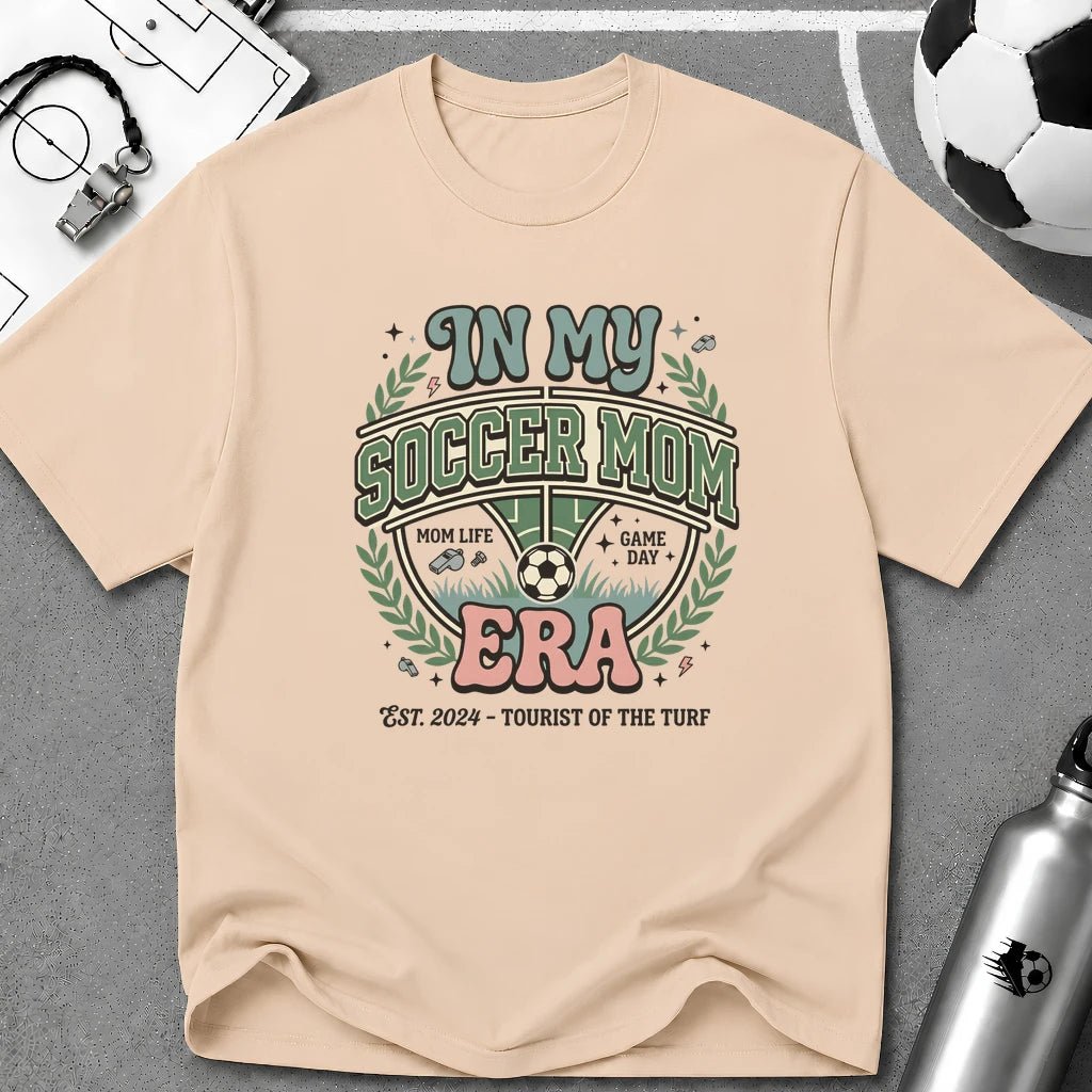 Soccer Mom Era T-Shirt - soccer fan t-shirt | GoalRush Studio