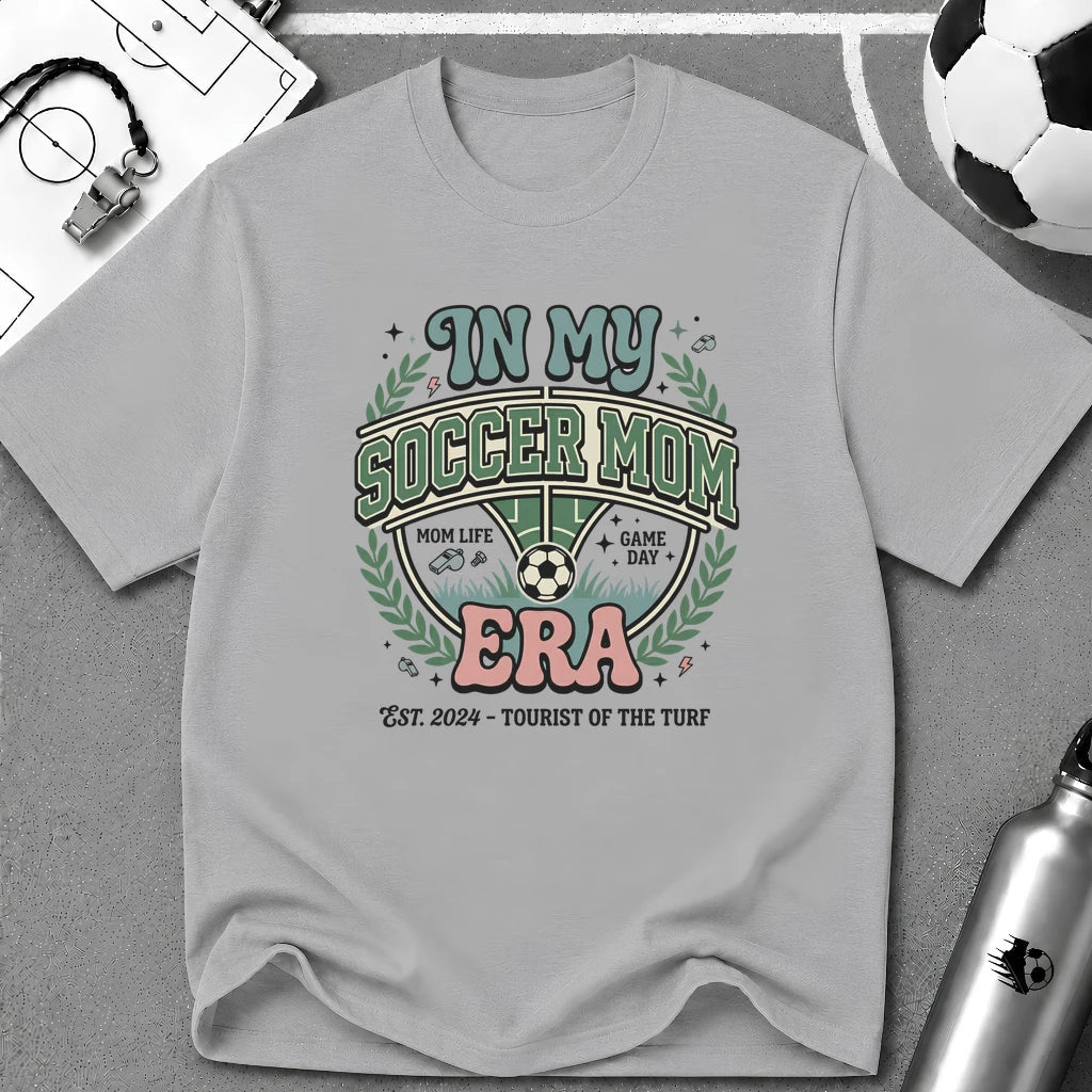 Soccer Mom Era T-Shirt - soccer fan t-shirt | GoalRush Studio