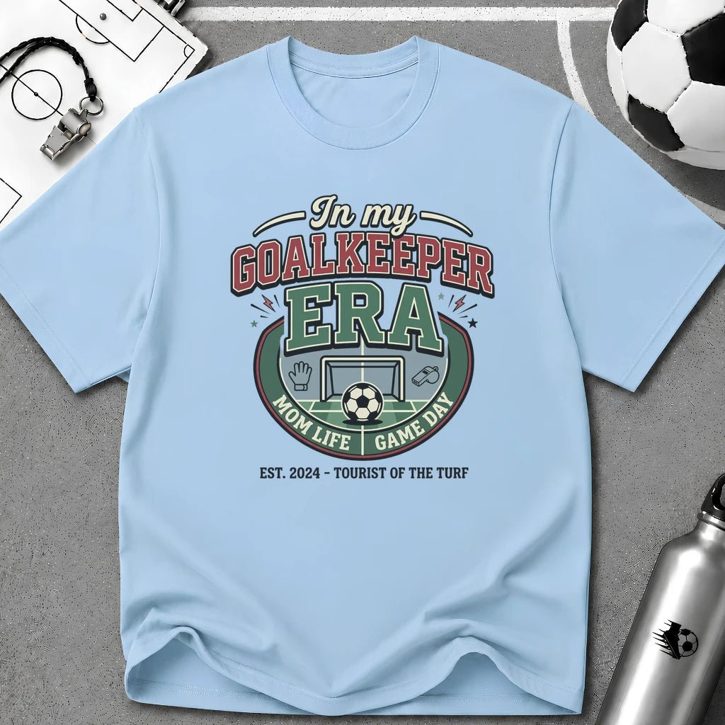 Soccer Mom - In My Goalkeeper Era Soccer T-Shirt - soccer fan t-shirt | GoalRush Studio