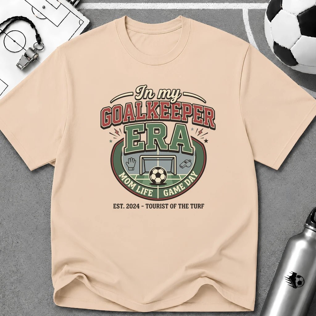 Soccer Mom - In My Goalkeeper Era Soccer T-Shirt - soccer fan t-shirt | GoalRush Studio