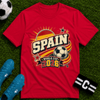 Spain 2026 World Cup Retro T-Shirt - soccer fan t-shirt | GoalRush Studio