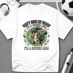 Squirrel - Can't Hide My Crazy I'm A Soccer Mom T-Shirt - soccer fan t-shirt | GoalRush Studio