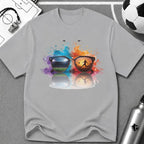 Sunglasses Vision Soccer T-Shirt - soccer fan t-shirt | GoalRush Studio