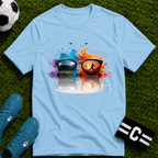 Sunglasses Vision Soccer T-Shirt - soccer fan t-shirt | GoalRush Studio