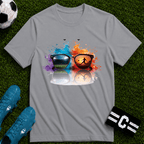 Sunglasses Vision Soccer T-Shirt - soccer fan t-shirt | GoalRush Studio