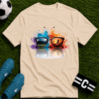 Sunglasses Vision Soccer T-Shirt - soccer fan t-shirt | GoalRush Studio