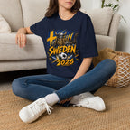 Sweden 2026 World Cup Graphic T-Shirt - soccer fan t-shirt | GoalRush Studio