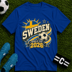 Sweden 2026 World Cup Retro T-Shirt - soccer fan t-shirt | GoalRush Studio