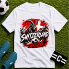 Switzerland 2026 World Cup Graphic T-Shirt - soccer fan t-shirt | GoalRush Studio