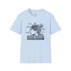Tech Brain Diagram "System Overload" T-Shirt - soccer fan t-shirt | GoalRush Studio