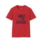 Tech Brain Diagram "System Overload" T-Shirt - soccer fan t-shirt | GoalRush Studio