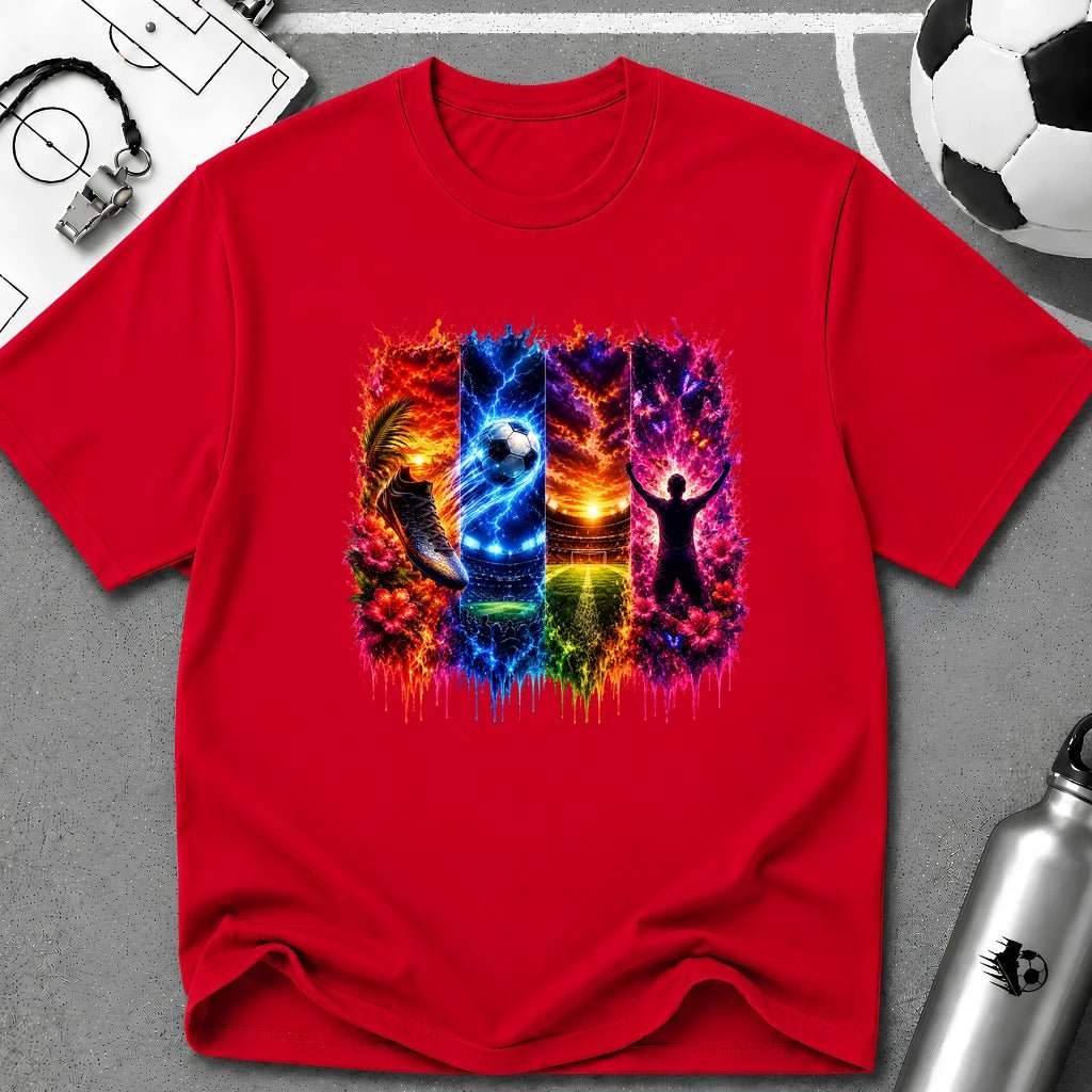 The Beautiful Game Soccer T-Shirt - soccer fan t-shirt | GoalRush Studio