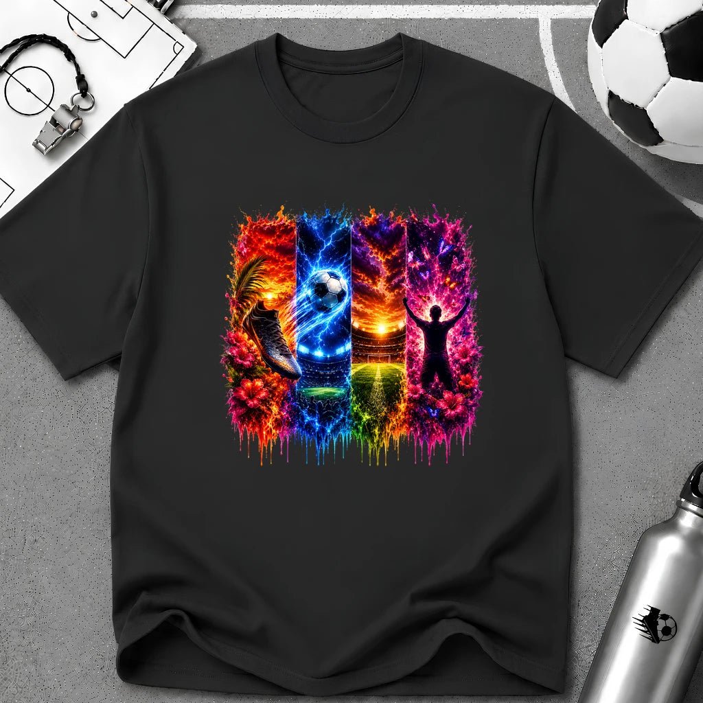 The Beautiful Game Soccer T-Shirt - soccer fan t-shirt | GoalRush Studio