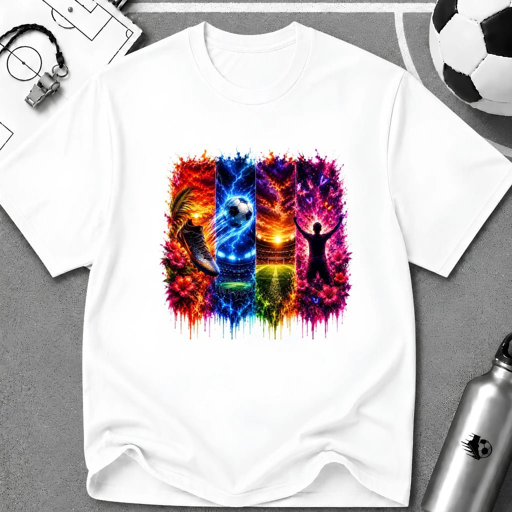 The Beautiful Game Soccer T-Shirt - soccer fan t-shirt | GoalRush Studio