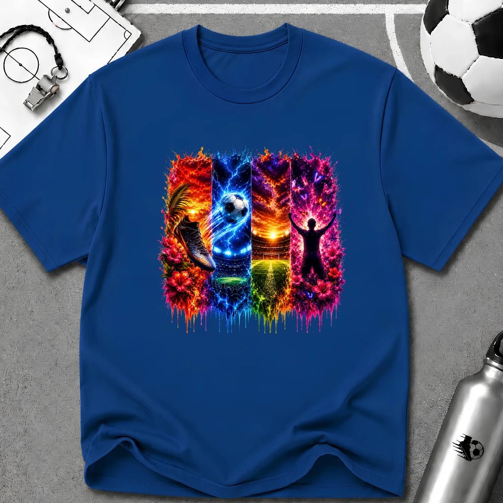 The Beautiful Game Soccer T-Shirt - soccer fan t-shirt | GoalRush Studio
