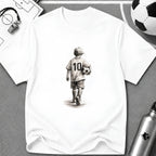 The Dream Begins Soccer T-Shirt - soccer fan t-shirt | GoalRush Studio