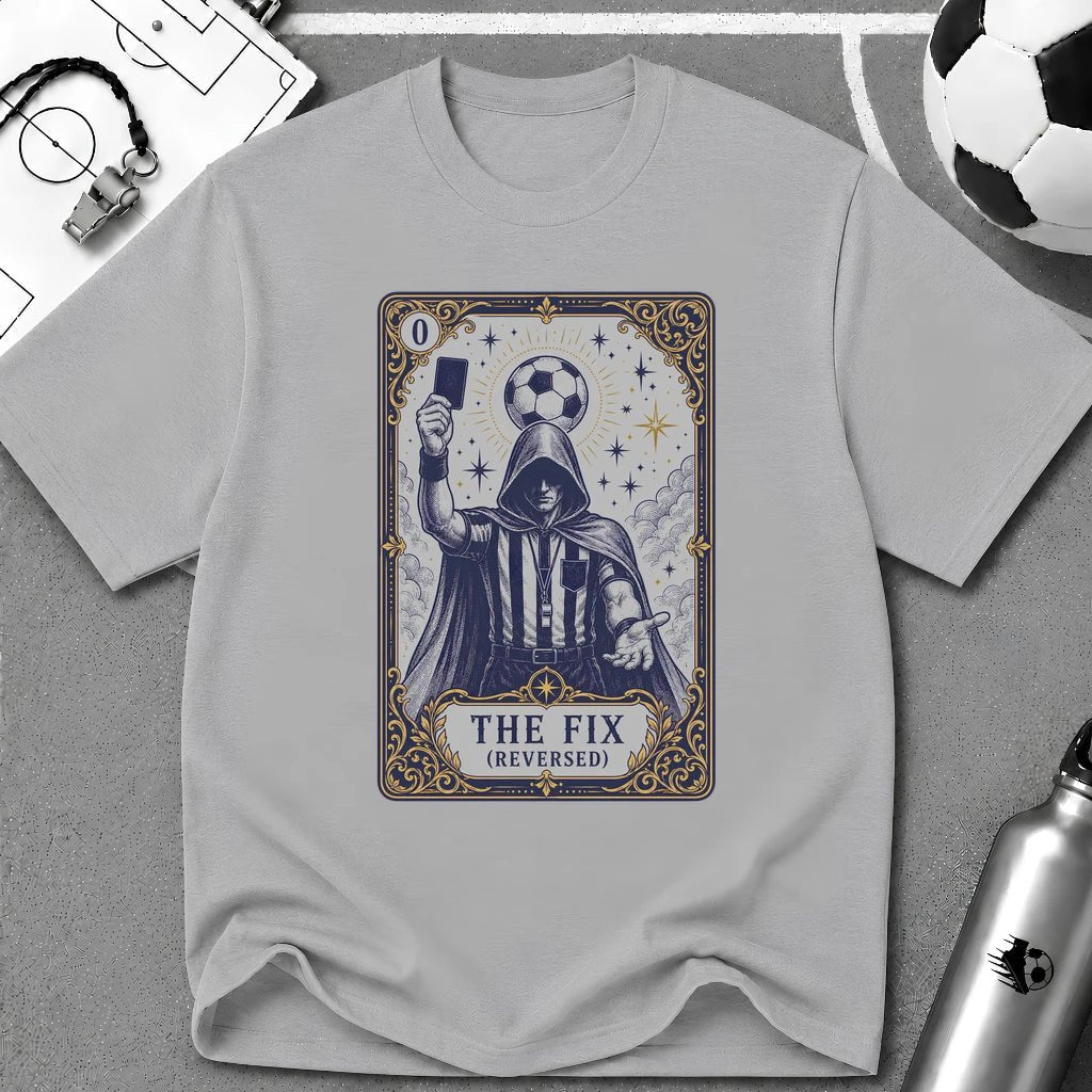 The Fix Tarot Card T-Shirt - soccer fan t-shirt | GoalRush Studio
