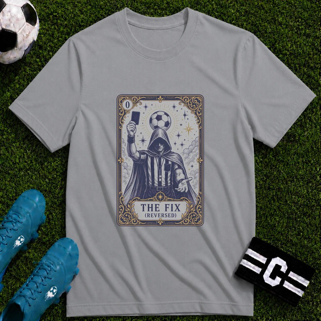 The Fix Tarot Card T-Shirt - soccer fan t-shirt | GoalRush Studio