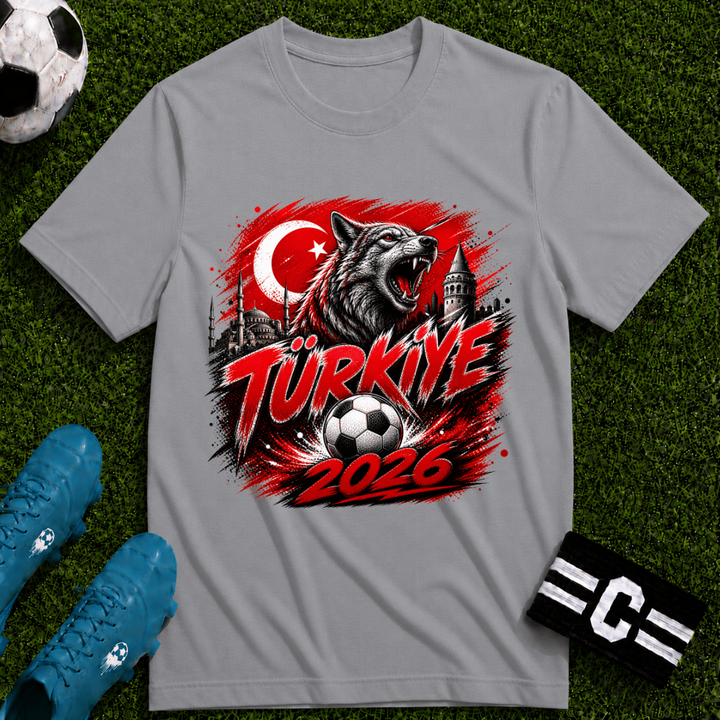 Türkiye 2026 World Cup Graphic T-Shirt - soccer fan t-shirt | GoalRush Studio