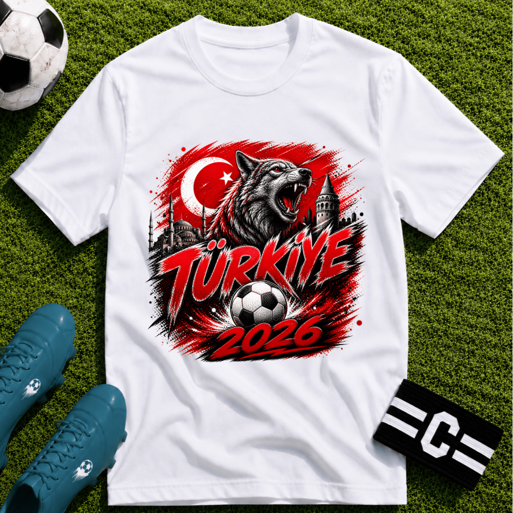 Türkiye 2026 World Cup Graphic T-Shirt - soccer fan t-shirt | GoalRush Studio