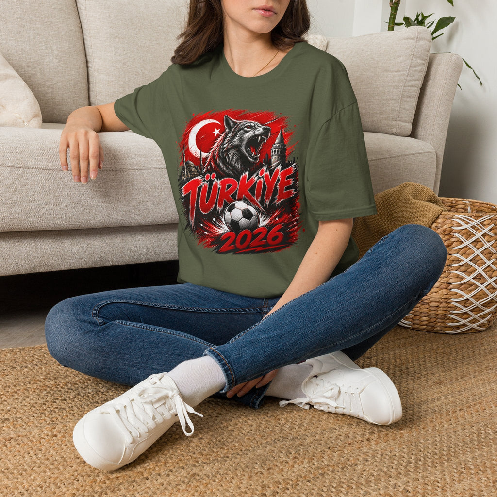 Türkiye 2026 World Cup Graphic T-Shirt - soccer fan t-shirt | GoalRush Studio